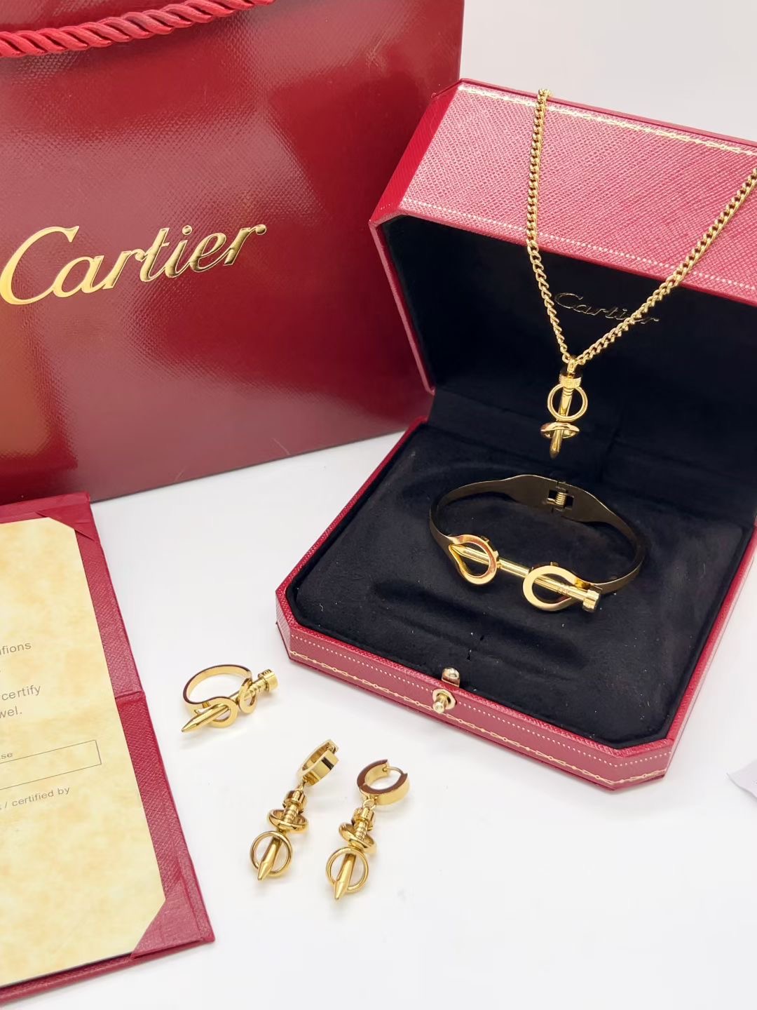 Cartier jewelry set