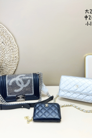 Chanel bag set(whole set ,3 bags together )
