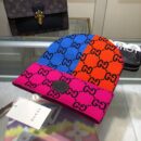 GUCCI official website color matching series! The latest wool blend knitted hat, 💓 official website original replica. Very soft and skin-friendly, very elastic 💓 textured and very versatile style ~ very warm, a must-have artifact for autumn and winter, unisex, can be worn by any head circumference. Highly recommended