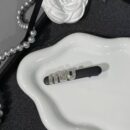 Crystal leather side clip （莹莹）