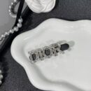 Crystal leather side clip （莹莹）