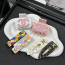 Acetate small clip alloy hairpin （莹莹）