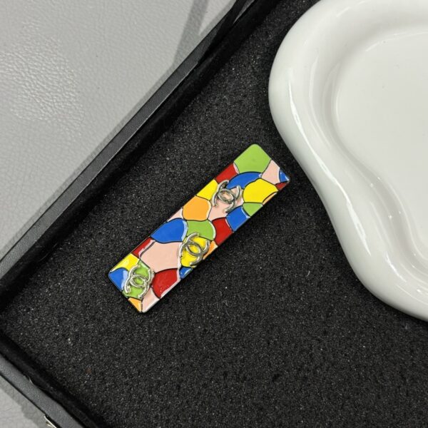 Acetate small clip alloy hairpin （莹莹） - Image 4