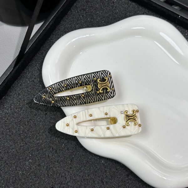 Acetate small clip alloy hairpin （莹莹） - Image 7