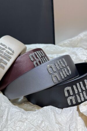 miu rhinestone headband （绣娴）
