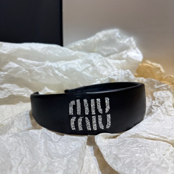 miu rhinestone headband （绣娴） - Image 5
