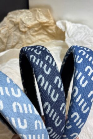 miu denim headband （绣娴）