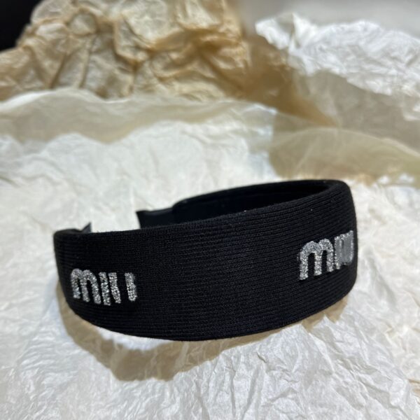 miu rhinestone headband （绣娴） - Image 4