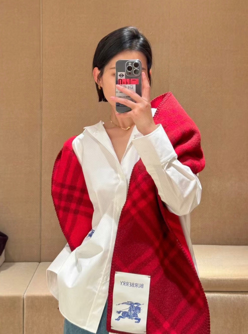 Burberry scarf