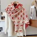 2025 Autumn and Winter Unisex Style, Synchronous Counter, High-end Cashmere Knitted Scarf