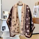 2025 Autumn and Winter Unisex Style, Synchronous Counter, High-end Cashmere Knitted Scarf