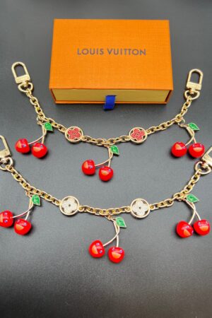 LV cherry bag chain